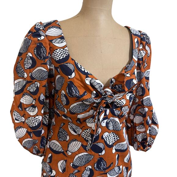 Eva Franco Cotton Sweetheart Blouse - Picture 4 of 8